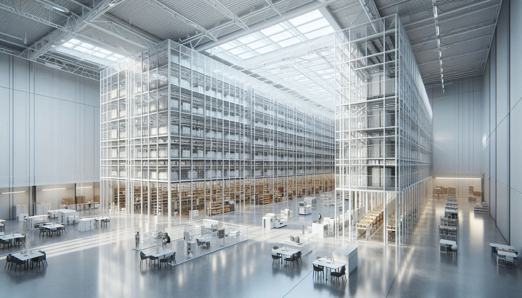 Baño moderno con iluminación LED